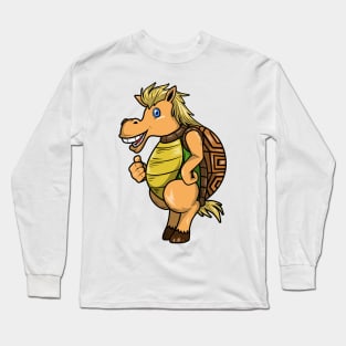 Horse as Turtle with Tank Long Sleeve T-Shirt